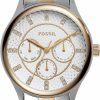 Fossil Modern Sophisticate Multifunction Two-Tone Stainless Steel Watch Hot