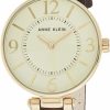 Anne Klein Anne Klein Women'S Leather Strap Watch New