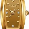 OLEVS Olevs Women Watches Gold Quartz Waterproof Small Wrist Best