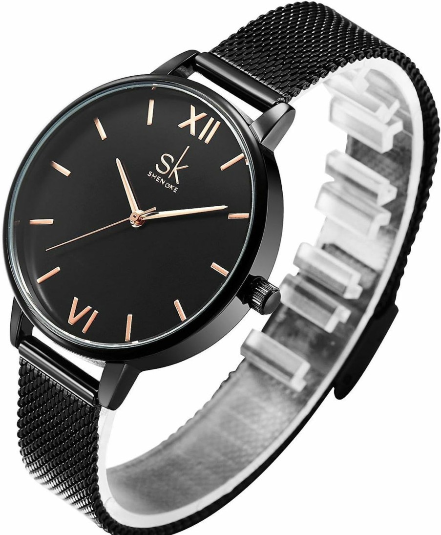 SHENGKE Shengke Simplicity Creative Women Watch Genuine Leather Elegant Women Watches Ladies Business Wristwatch Online