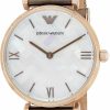 Emporio Armani Emporio Armani Women'S Ar11111 Dress Analog Display Quartz Brown Watch New