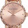 Ted Baker Ted Baker Victoriaa Stainless Steel Rose Gold Tone Bracelet Watch (Model: Bkpvtf1029I) Clearance