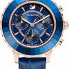 SWAROVSKI Swarovski Octea Lux Chrono Watch Blue One Size Best