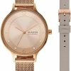 Skagen Skagen Women'S Anita Lille Quartz Watch With Stainless Steel Strap, Rose Gold, 12 (Model: Skw1150Set) Clearance