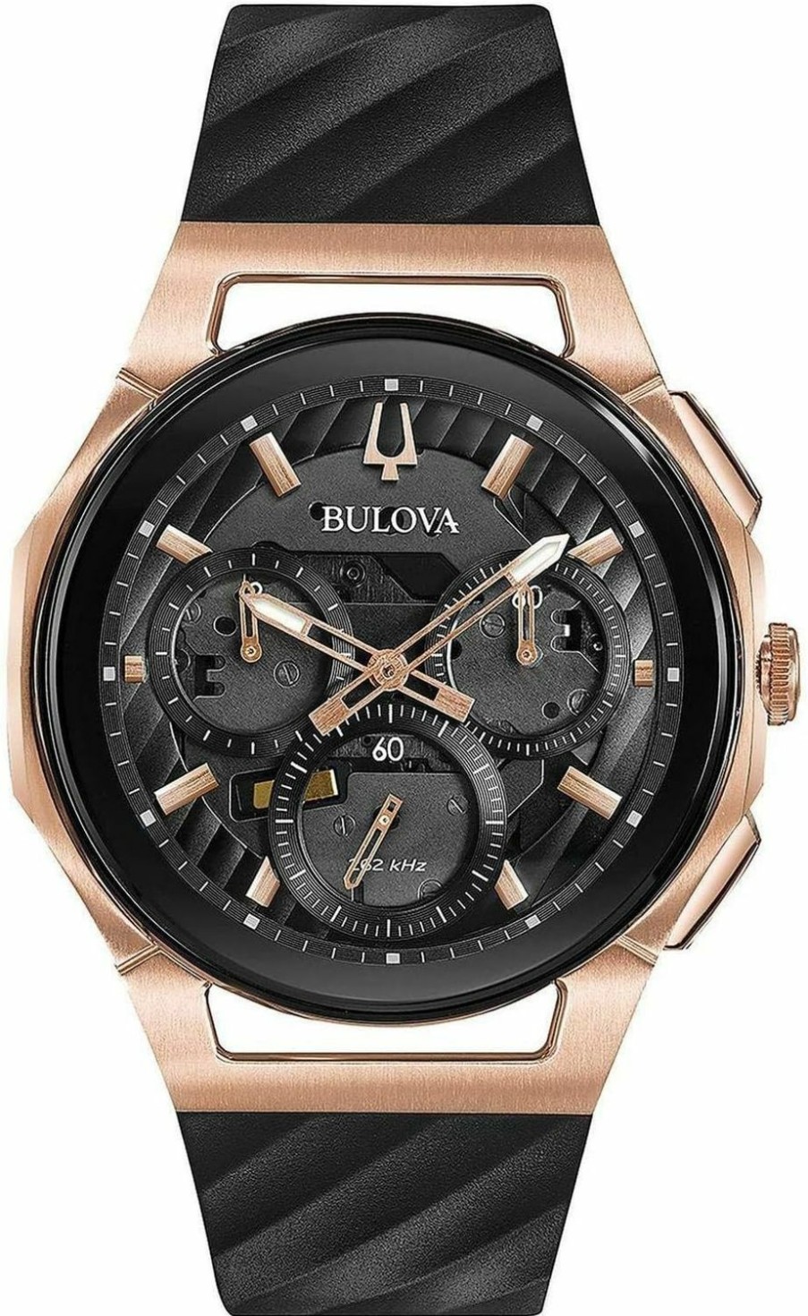 Bulova Bulova Curv - 98A185 Black One Size New