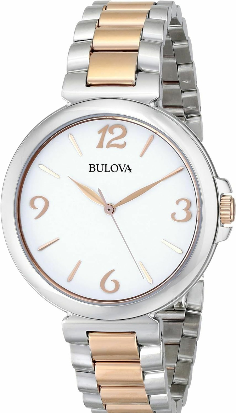 Bulova Bulova Women'S 98L195 Analog Display Japanese Quartz Two Tone Watch Online