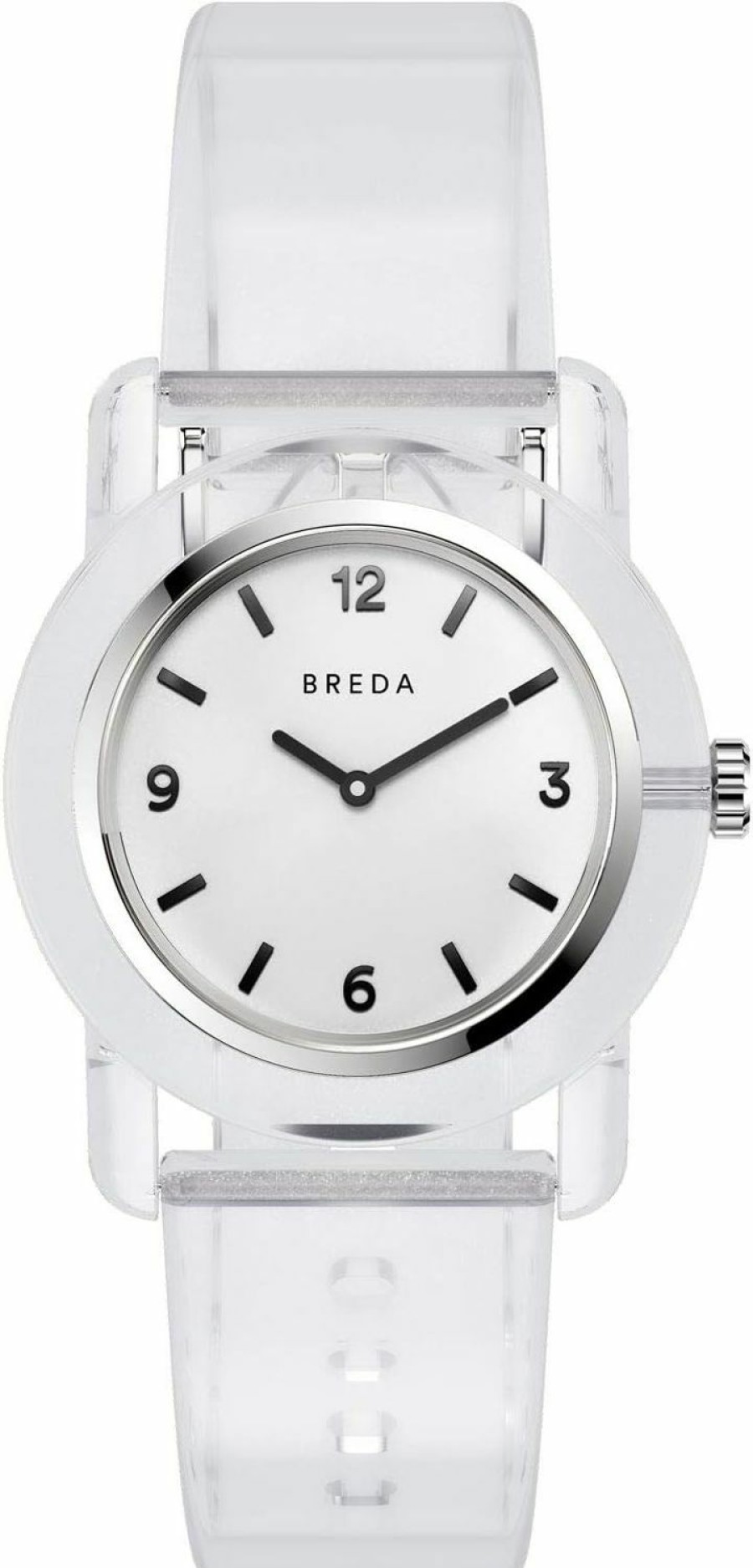 Breda Breda 'Play' Orange Transparent Plastic Watch, 35Mm Online