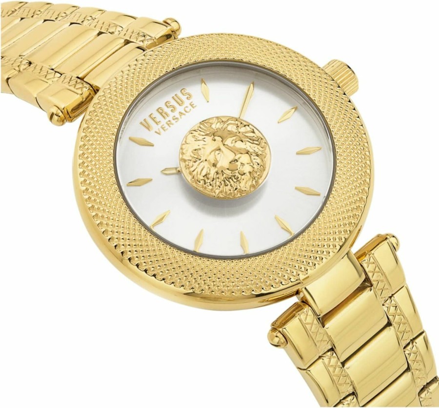 Versus Versace Versus Versace Brick Lane Lion Collection Luxury Womens Watch Timepiece Hot