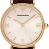 Emporio Armani Emporio Armani Women'S Ar1911 Classic Wine Leather Watch Clearance