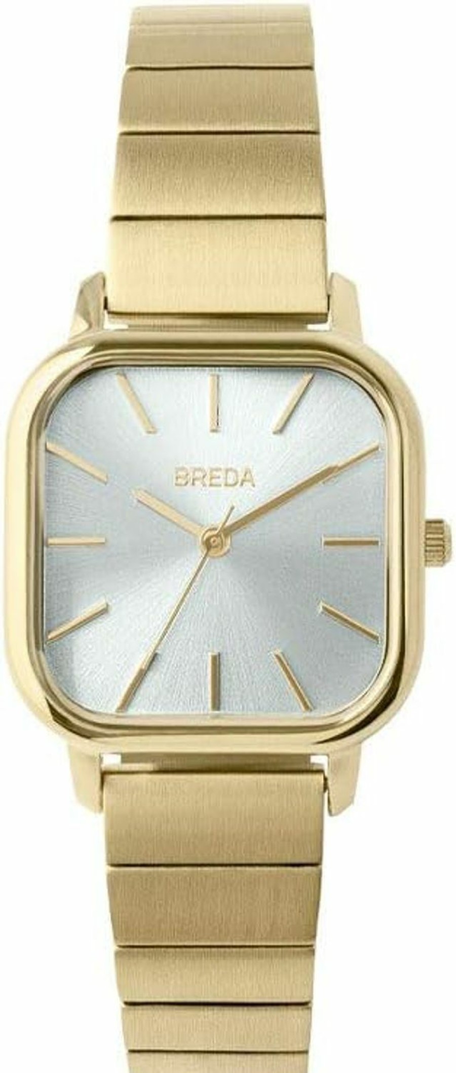 Breda Breda Esther 1735 Square Wrist Watch With Stainless Steel Bracelet, 26Mm Online