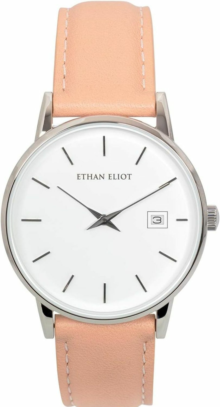 Ethan Eliot Ethan Eliot Classic Womens Watches, 36Mm Watches For Women With Date, 5Atm Water Resistant Watches Wholesale