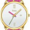 Bisley Bisley Women'S Wrist Watches Leather Band Waterproof Analog Watch For Ladies Female Online