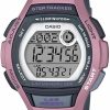 Casio Casio Women'S Lws- 2000H- 4Avcf Runner Digital Round Display Quartz Black Watch Color: Grey/Pink Clearance