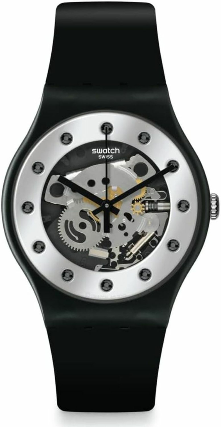 Swatch Swatch Silver Glam Uni Watch (Model: So29B109) Hot