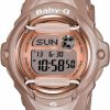 Casio Casio Women'S Bg169G-4 Baby G Pink Champagne Watch Best