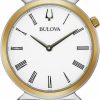 Bulova Bulova Classic Quartz Ladies Watch, Stainless Steel, Two-Tone (Model: 98L264) Hot