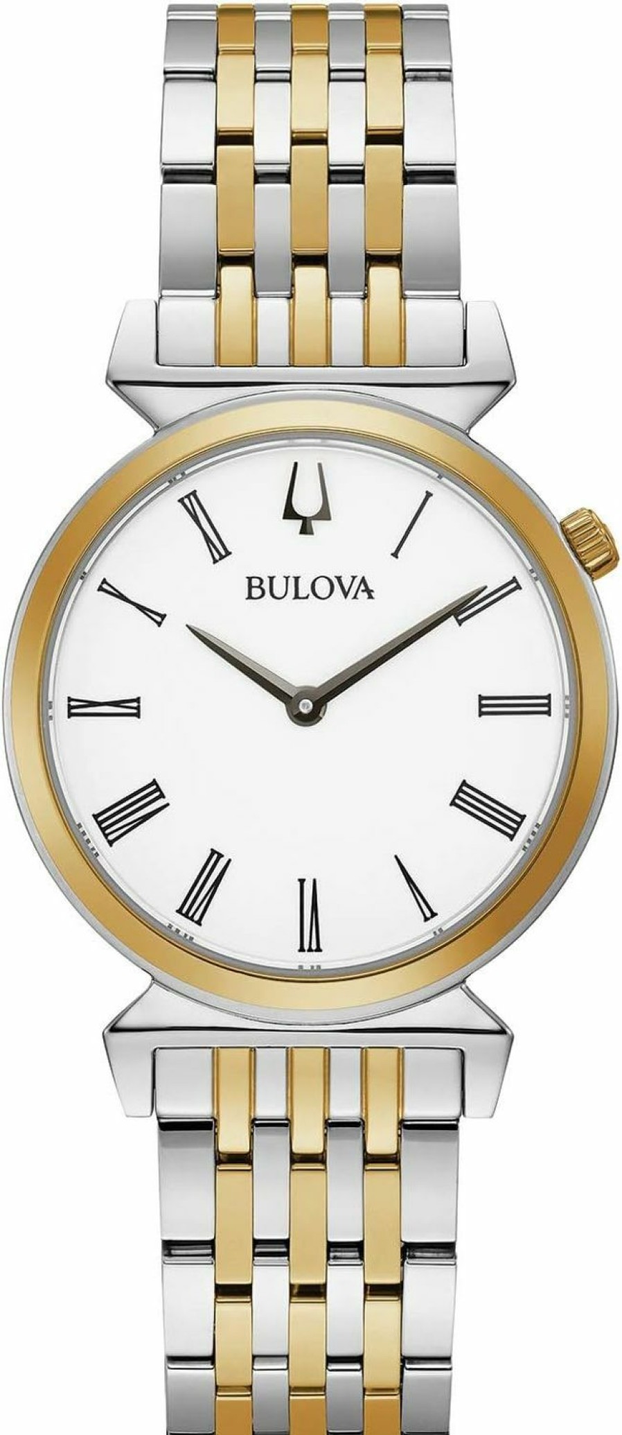 Bulova Bulova Classic Quartz Ladies Watch, Stainless Steel, Two-Tone (Model: 98L264) Hot