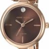 Anne Klein Anne Klein Women'S Diamond-Accented Mesh Bracelet Watch Online