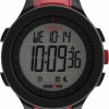 Timex Timex Uni Ironman T200 42Mm Watch - Red Strap Digital Dial Black Case Online