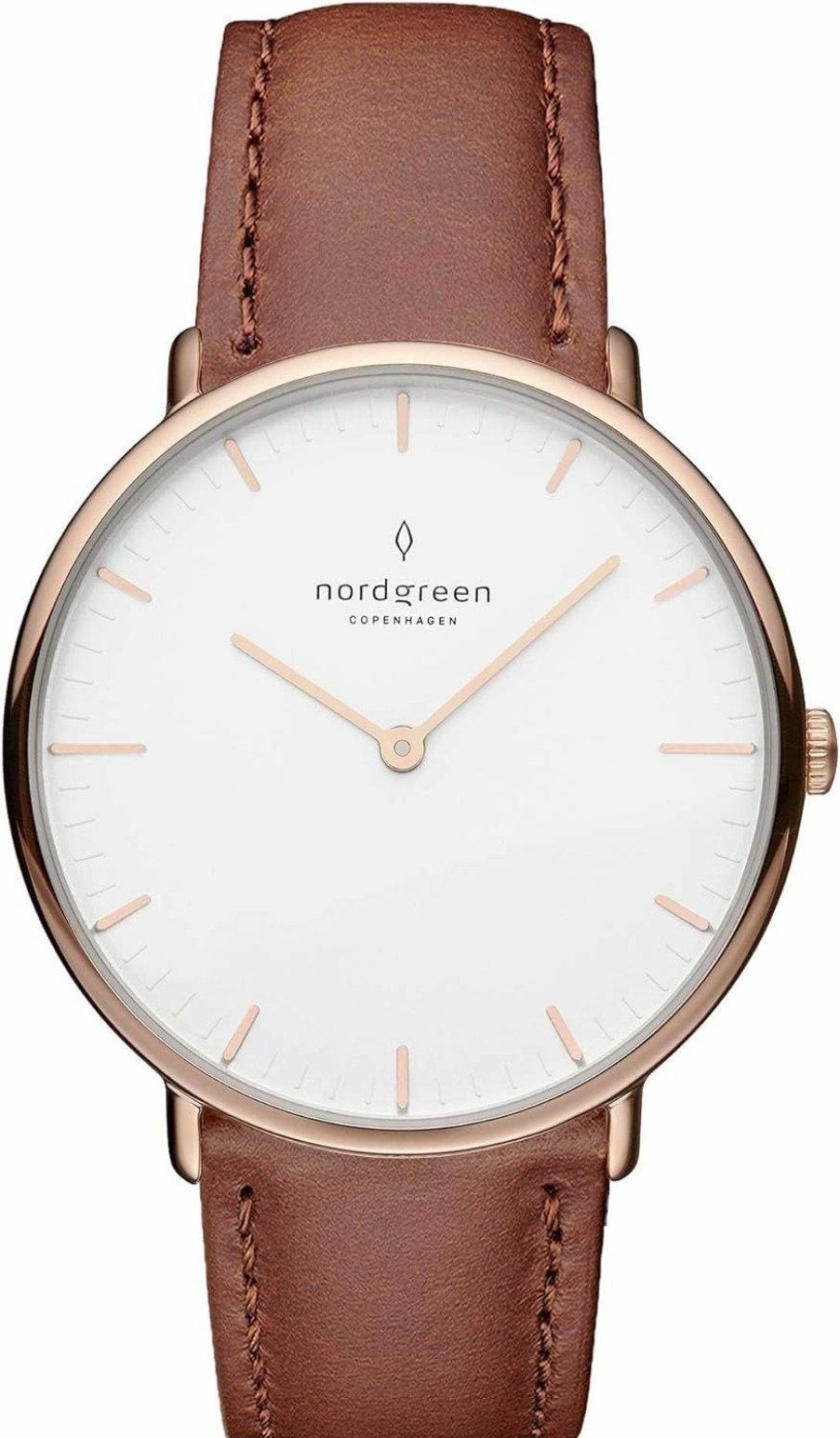 Nordgreen Nordgreen Native Scandinavian Rose Gold Watch With Interchangeable Straps Wholesale