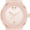 Movado Movado Bold Verso Women'S Swiss Quartz 3600935 Blush Ceramic Case And Link Bracelet Watch, Color: Blush Best