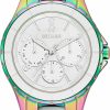 Steve Madden Steve Madden Women'S Multi-Function Dial Silicone Bracelet Watch, Sm/1033 Clearance