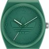 adidas Adidas Green Resin Strap Watch (Model: Aost220322I) Hot