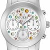 GUESS Guess Ladies 38Mm Watch - Silver Tone Strap Silver Dial Silver Tone Case Online