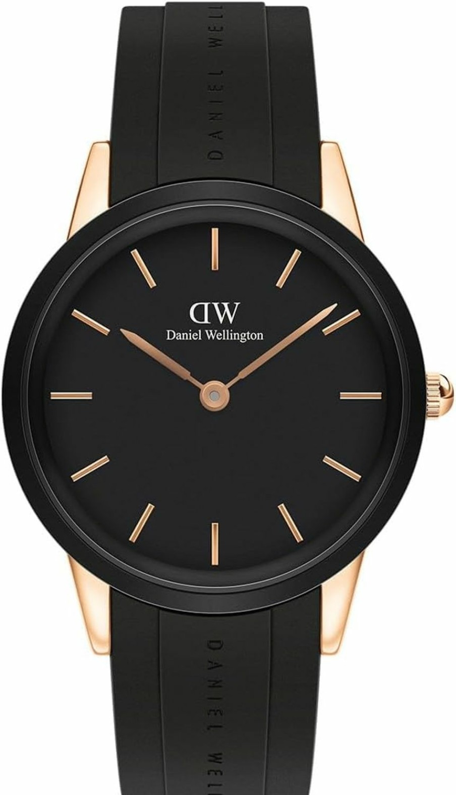 Daniel Wellington Daniel Wellington Iconic Motion 40Mm Men'S Watch, Dw Classic Rubber Rose Gold Watch For Men New