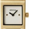 Breda Breda 'Revel' Gold And Stainless Steel Bracelet Watch, 18Mm New