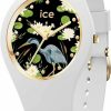 ICE-WATCH Ice-Watch - Ice Flower Waterlily - Women'S Wristwatch With Silicon Strap - 016666 (Medium), White, One Size, Bracelet Wholesale