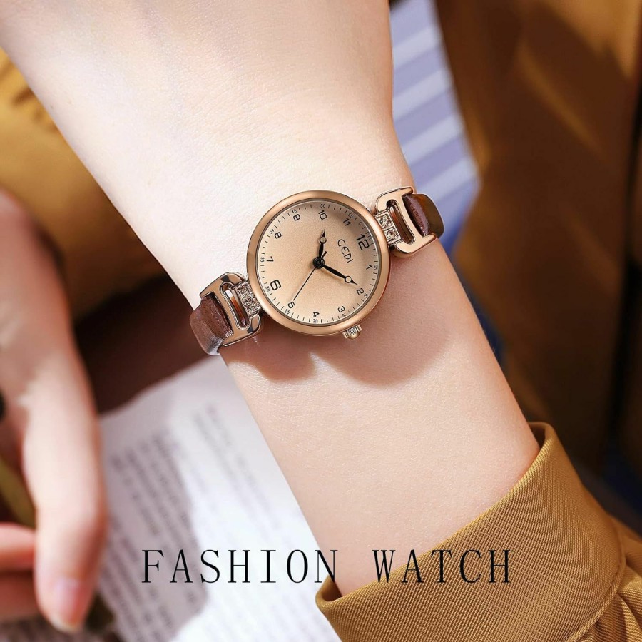 TOOCAT Toocat Fashion Women Wrist Watch, Lady Simple Leather Quartz Watches Ultra-Thin Waterproof Analog Watches For Girls Student Hot