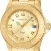 Invicta Invicta Women'S Angel 40Mm Gold Tone/Rose Tone Stainless Steel Quartz Watch, Gold (Model: 14321, 14368) Online