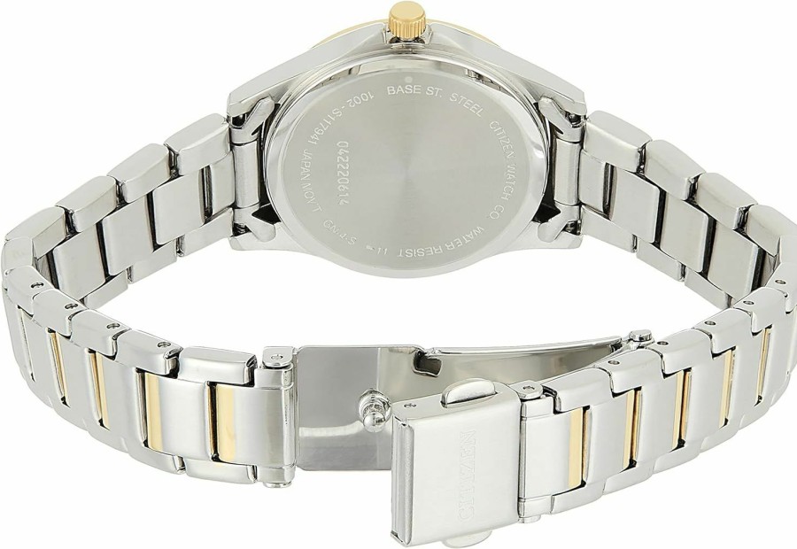 Citizen Citizen Women'S Eq0595-55L Silver Stainless-Steel Japanese Quartz Fashion Watch Best