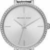 Michael Kors Michael Kors Women'S Charley Three-Hand Silver-Tone Alloy Watch Mk4398 Best