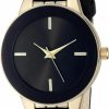 Amazon Essentials Amazon Essentials Women'S Faux Leather Strap Watch Clearance