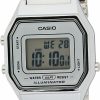 Casio Casio Ladies Mid-Size Silver Tone Digital Retro Watch La-680Wa-7Df Online