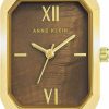 Anne Klein Anne Klein Women'S Leather Strap Watch Online