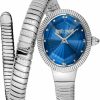 Just Cavalli Just Cavalli Dress Watch Jc1L268M0015, Blue, Glam Hot