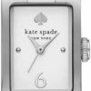 Kate Spade New York Kate Spade New York Rosedale Or Brookville Rectangular Case Women'S Watch With Stainless Steel Chain Bracelet Or Leather Band Online