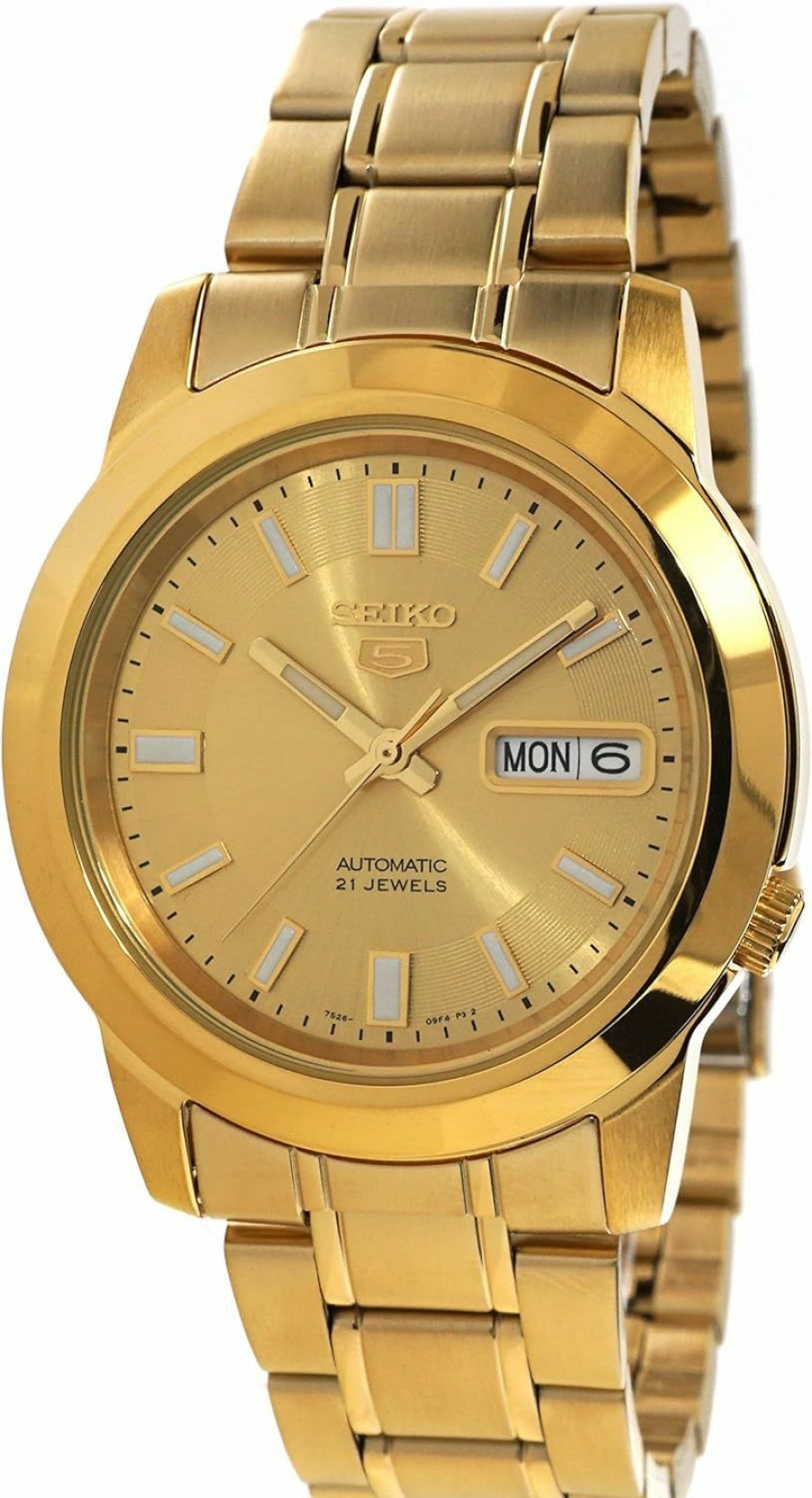 SEIKO Seiko Uni-Adult 5 Classic Automatic Gold Tone Watch Snkk20K1 Online