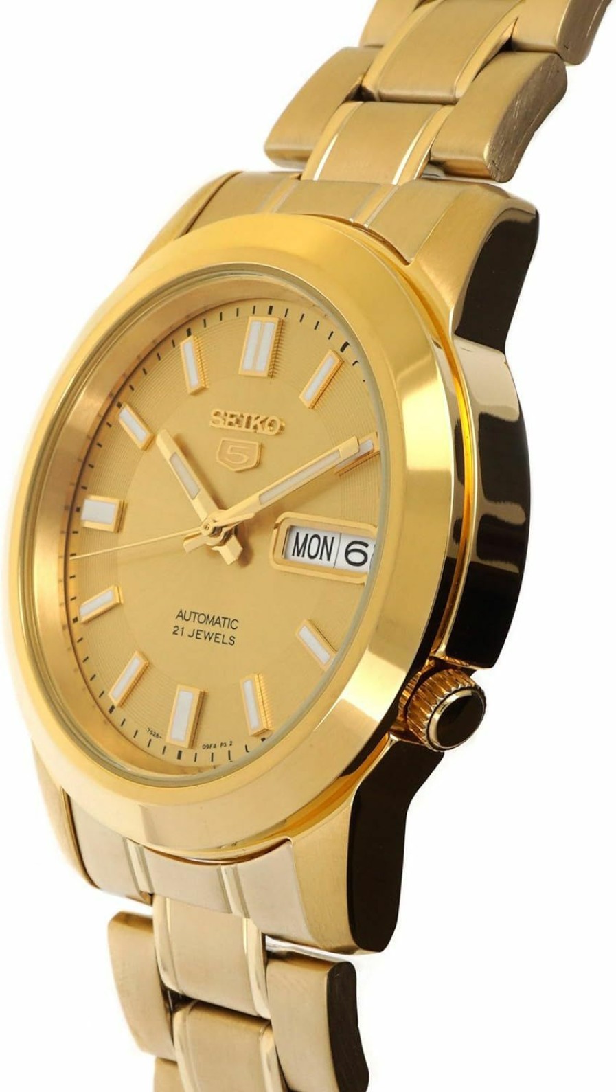 SEIKO Seiko Uni-Adult 5 Classic Automatic Gold Tone Watch Snkk20K1 Online