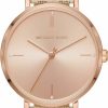 Michael Kors Michael Kors Women'S Jayne Three-Hand Rose Gold-Tone Alloy Watch Mk7128 Wholesale