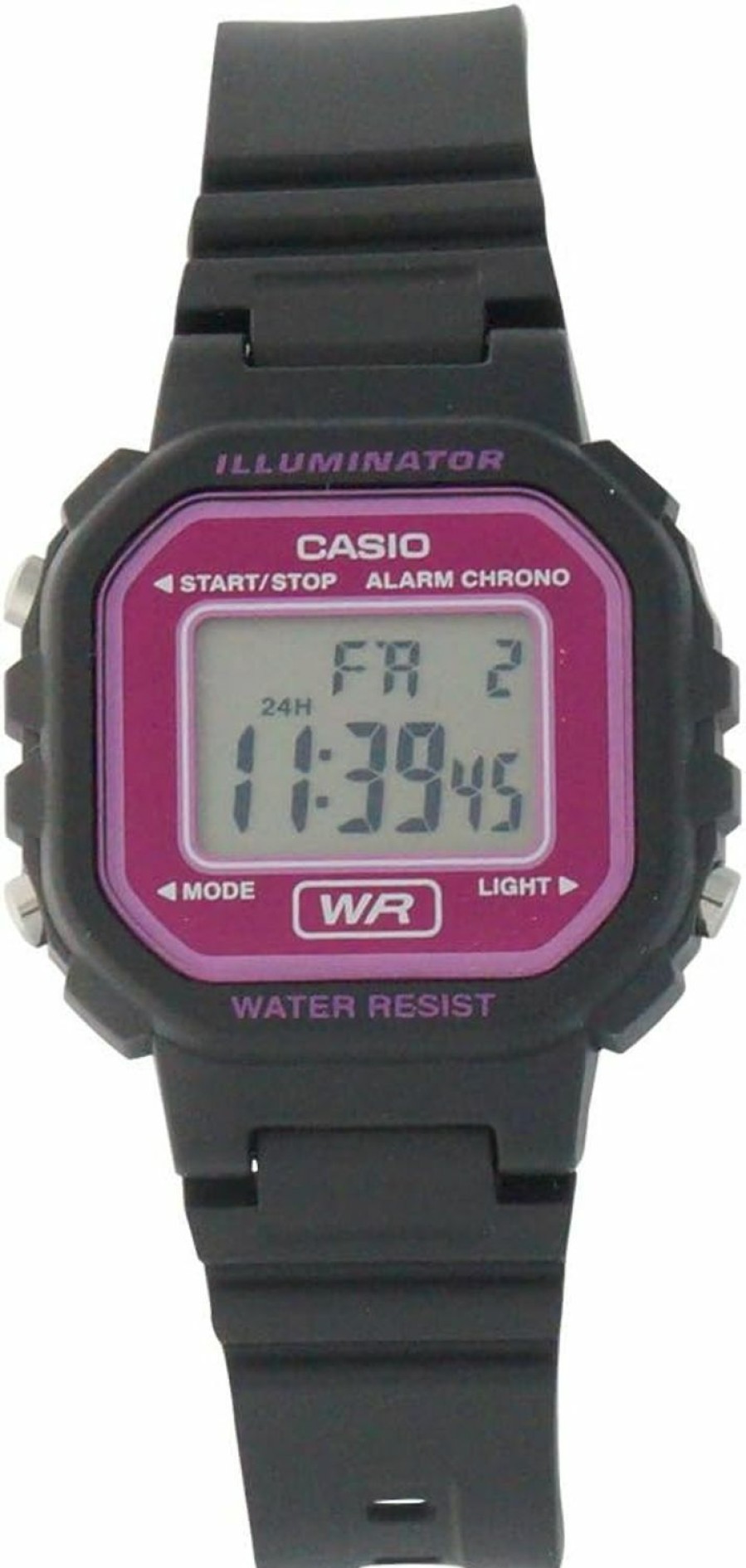 Casio Casio Women'S La20Wh-4Acf Classic Digital Black And Pink Resin Watch Online