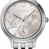 Citizen Citizen Quartz Womens Watch, Stainless Steel, Crystal, Silver-Tone (Model: Ed8180-52X) New