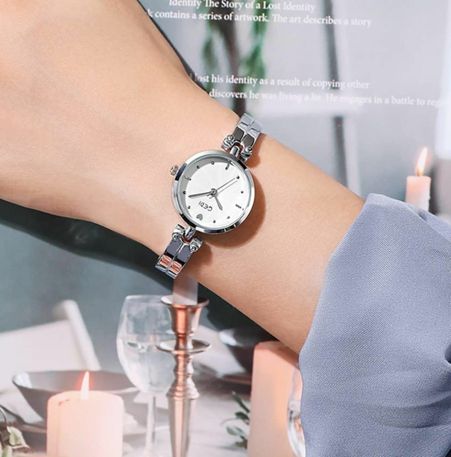 Gosasa Gosasa Ladies Fashion Quartz Wrist Watches Elegant Watch For Women Waterproof Stainless Steel Strap Luxury Women Watch Clearance