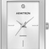 Armitron Armitron Women'S Rectangular Genuine Diamond Dial Bracelet Watch, 75/5769 New