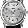 Casio Casio Women'S Ltpv001L-7B Black Leather Quartz Watch Hot