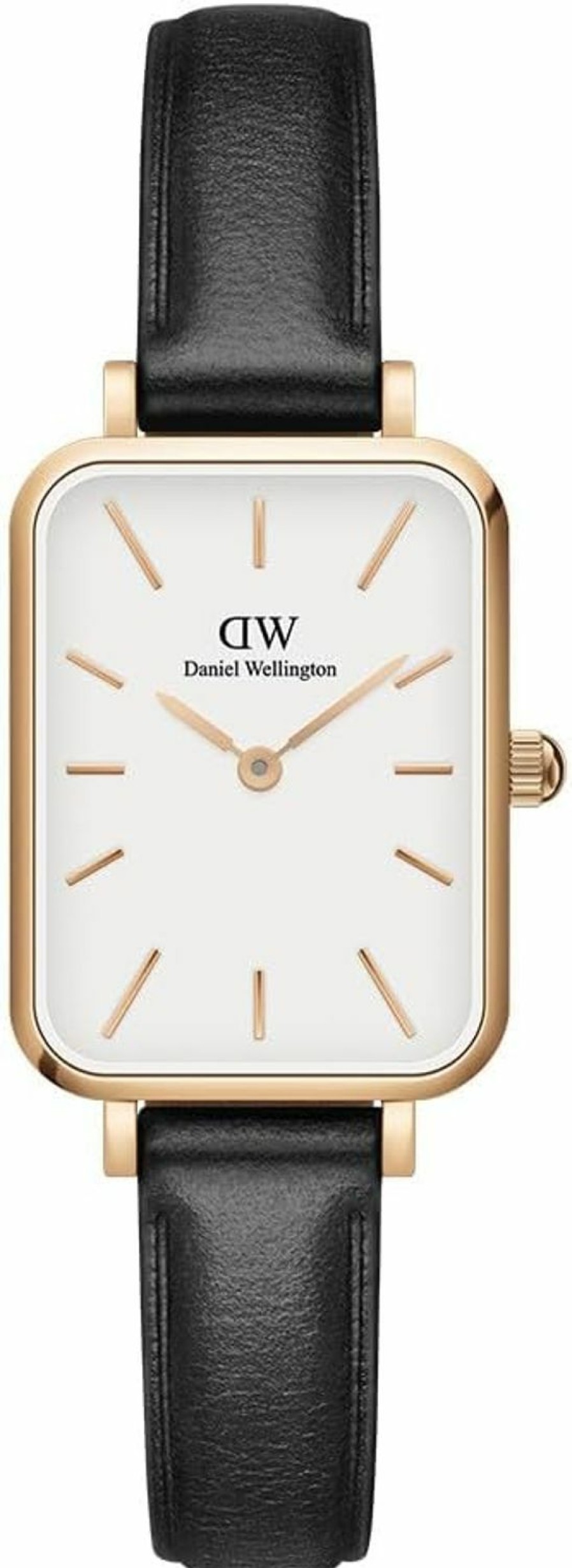 Daniel Wellington Daniel Wellington Quadro Pressed Sheffield 20X26Mm Women'S Watch, Leather Rose Gold Watch For Women Online