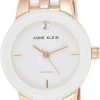 Anne Klein Anne Klein Women'S Genuine Diamond Dial Ceramic Bracelet Watch Hot